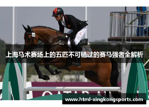 上海马术赛场上的五匹不可错过的赛马强者全解析