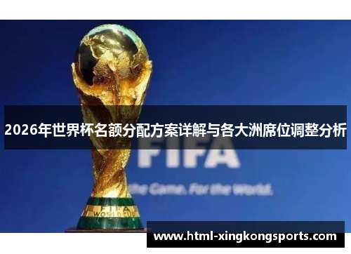 2026年世界杯名额分配方案详解与各大洲席位调整分析